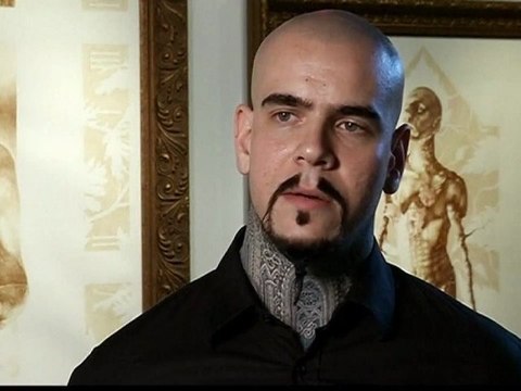 Peindre avec son propre sang