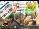 احتجاجات بعدة مدن أوروبية ضد خطط التقشف الحكومية