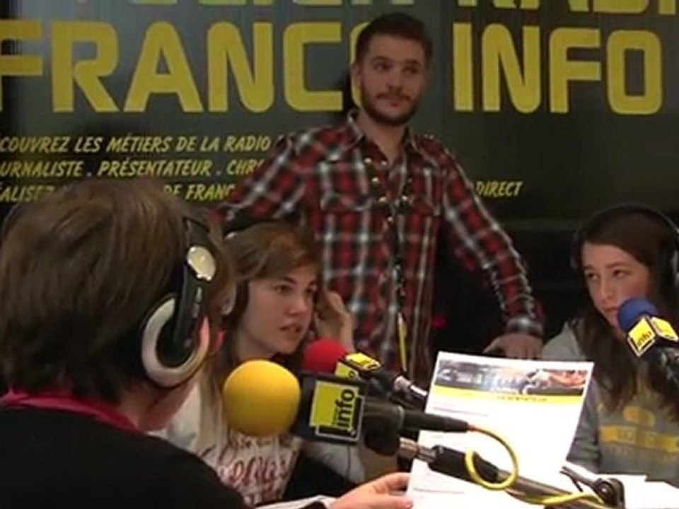 Atelier Radio des collégiens de la Vienne