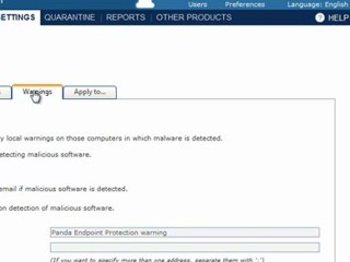 Panda Cloud Office Protection Yönetimi