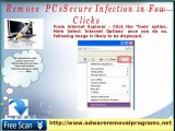 Uninstall PCsSecure:Easy way to remove PCsSecure