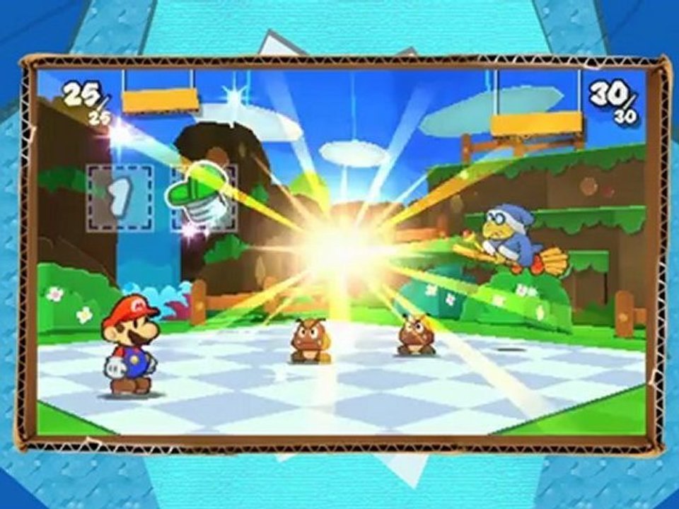 Paper Mario Sticker Star - Gameplay Trailer