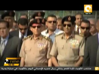 تشييع جثمان زكريا محيي الدين عضو مجلس قيادة ثورة يوليو