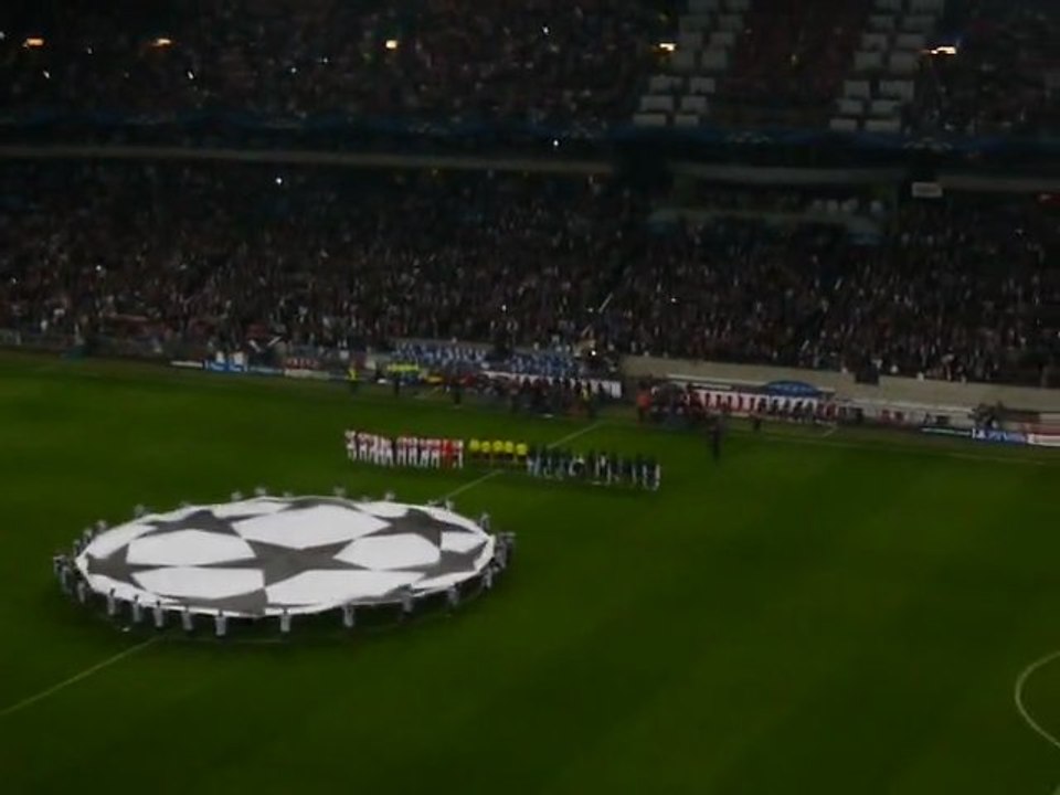 Hymne Champions League - Entrée des joueurs