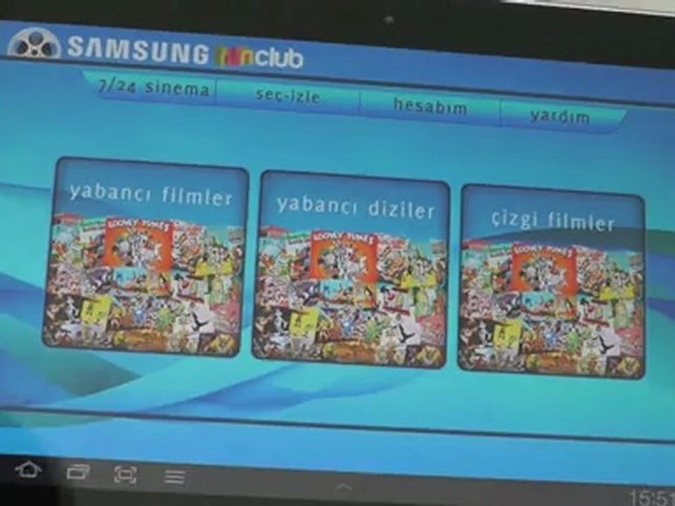 Samsung Galaxy Tab 10.1 Yazılım İncelemesi