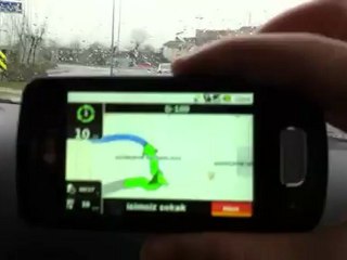 LG Optimus One ile navigasyon