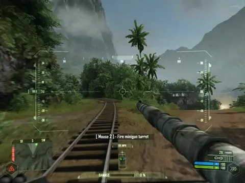 Oyun İnceleme - Crysis oyun içi görüntüler - 7 (Tank)