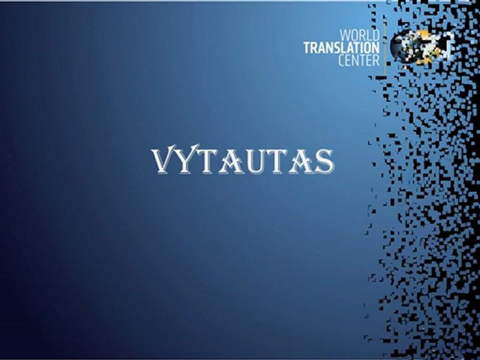 Lithuanian Translation Voice Over Examples