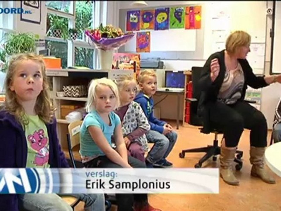 Juf Margien verricht heldendaad in bus vol met kinderen - RTV Noord