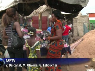 Mercado de Bouake busca os velhos tempos
