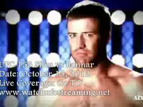 Watch UFC 153 Fight Bonnar vs Silva Sat 13 Oct Live Online