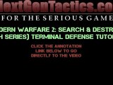 Modern Warfare 2 Multiplayer Search and Destroy (Rush Series) Tutorial for Terminal Defense in HD