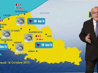 Opal'TV : La météo, tendance pour la semaine du 15 octobre 2012
