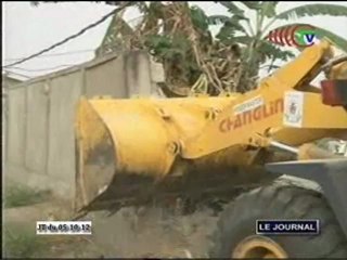 Poursuite de l’opération de déguerpissement dans le périmètre urbain.