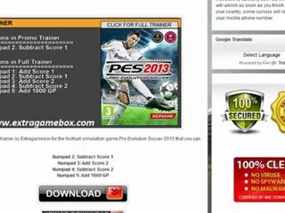 PES 2013 Become a Legend Editor