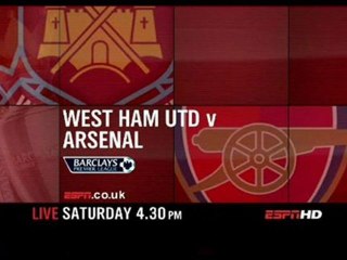 West Ham vs. Arsenal Live Stream Online 6-10-2012