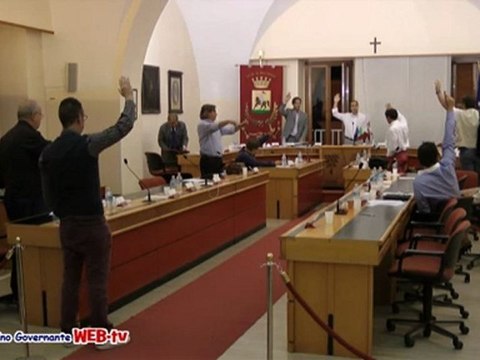 Consiglio comunale 28 settembre 2012 punti 2 e 3 IMU dichiarazioni di voto e votazioni