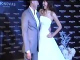 Irina Shayk, novia de Cristiano Ronaldo presenta la Colección Pronovias 2012