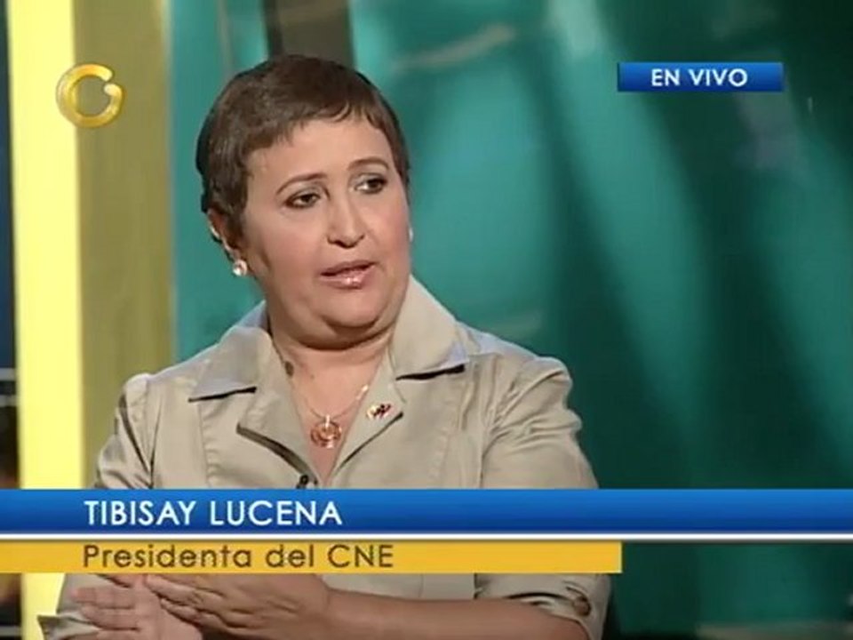 Habla Tibisay Lucena: El voto es secreto y los resultados están garantizados (Parte 3)