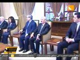 الأسد: دمشق ملتزمة بالتعاون لحل الأزمة في سوريا