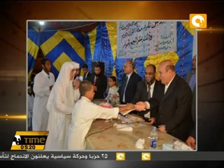 محافظ قنا يكرم 43  طالبا وطالبة أتموا حفظ القرآن