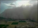 Tormenta de arena en Estados Unidos -  A giant dust storm engulfs the city of Phoenix