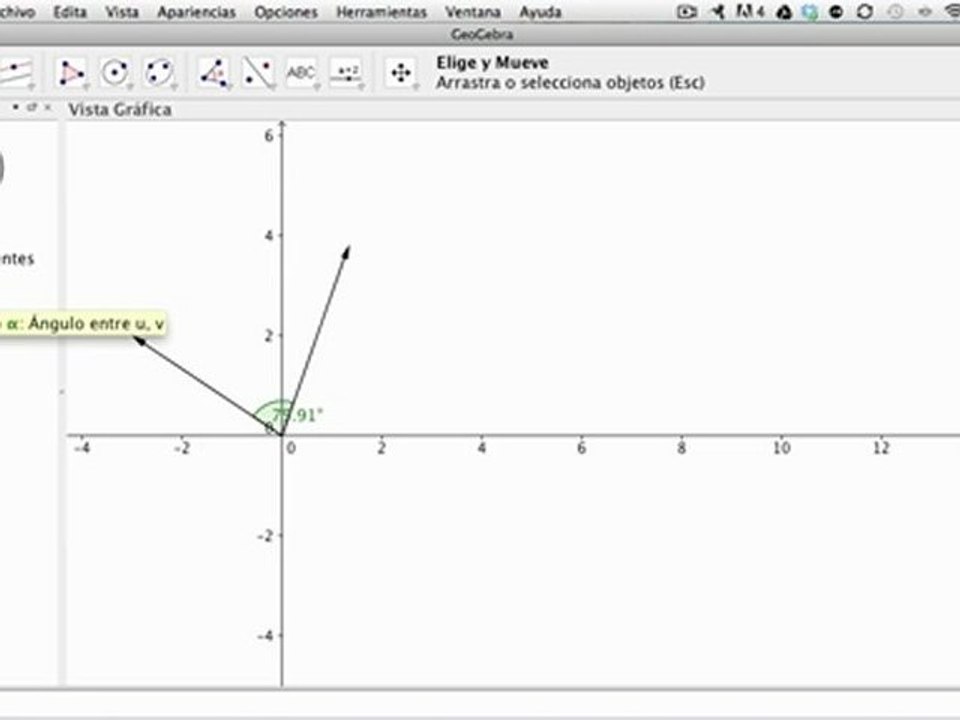 08 Geogebra y Matemáticas. Vectores