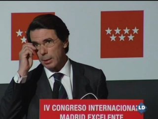 Aznar: "España volverá a estar entre los mejores"