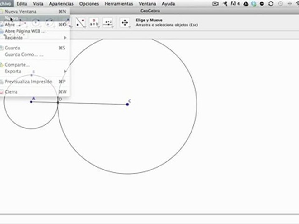 05 Geogebra y Matemáticas. Circunferencias