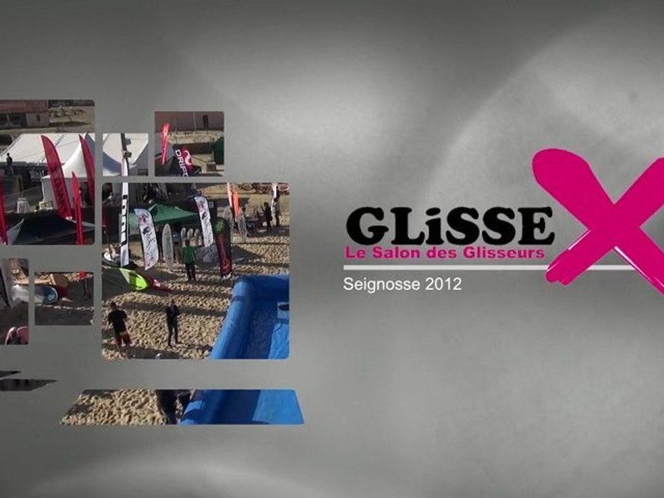 Salon Glissexpo de Seignosse 2012 - Plans aériens en drone.