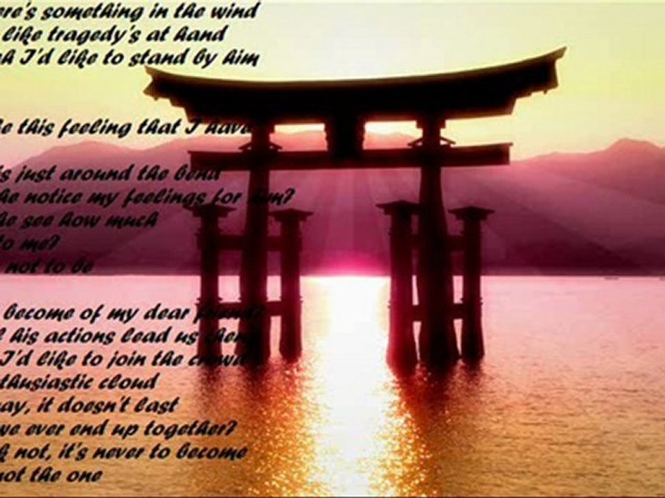 Something in the wind