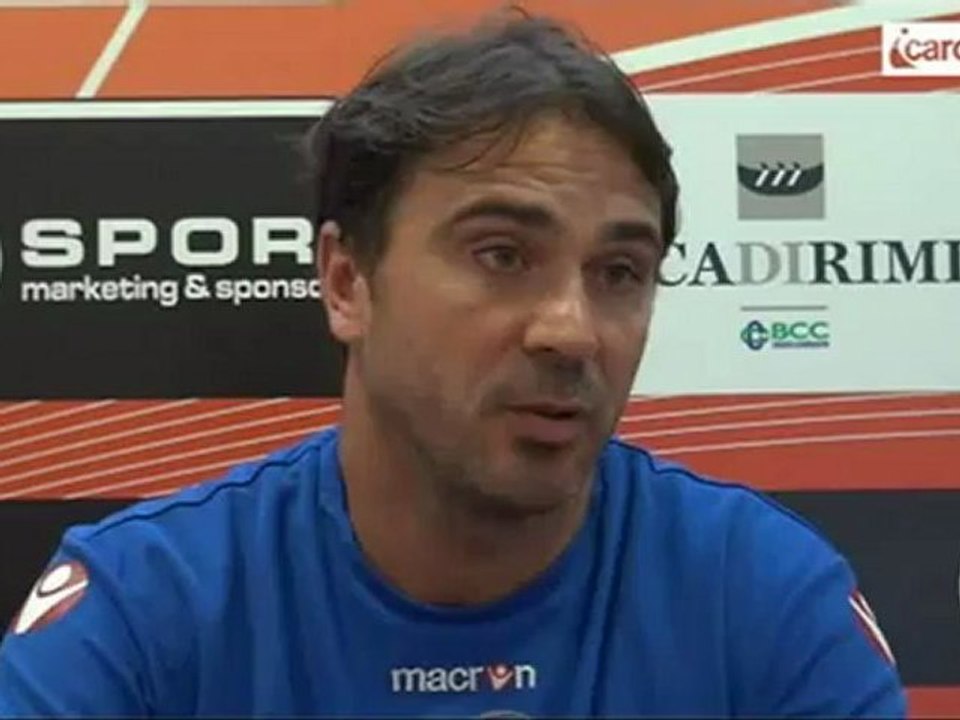 Icaro Sport. Bellaria-Rimini, il pregara di Luca D'Angelo