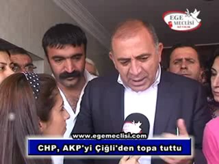 CHP, AKP'yi Çiğli'den topa tuttu