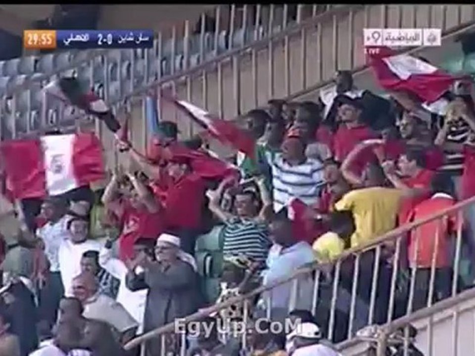 اهداف مباراة صن شاين و الاهلى 6/10/2012