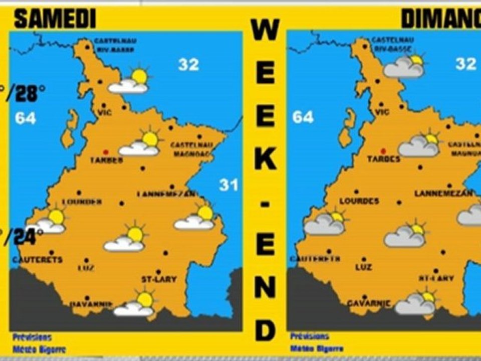 H'Py Tv La Météo des Hautes-Pyrénées (5 octobre 2012)
