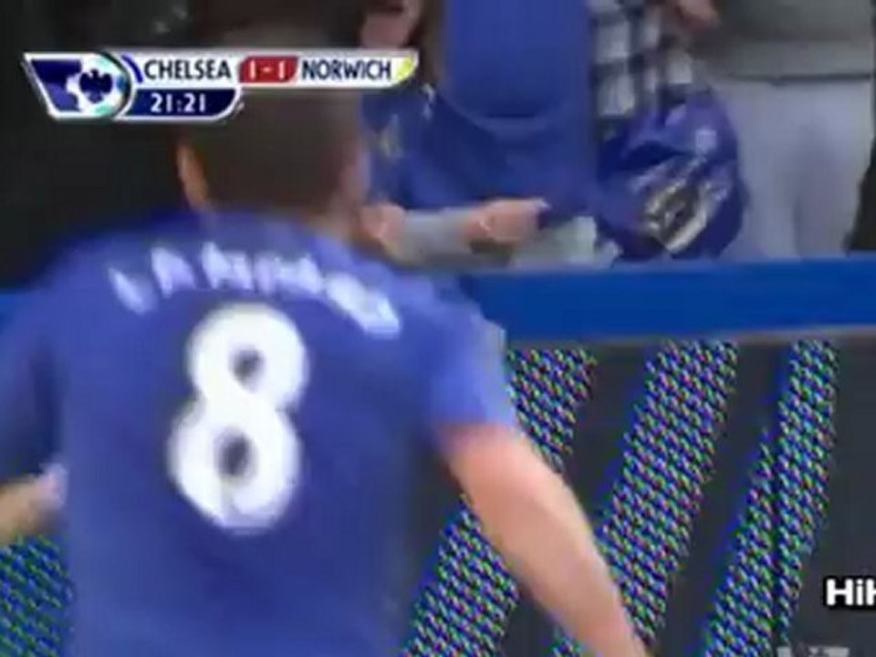 هدف تشيلسي الثاني على نورويتش - لامبارد