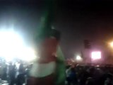 Pakistan's National Anthem at PTI Imran Khan Jalsa - Lahore