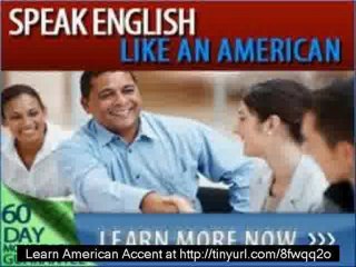 Learn American Accent - Training