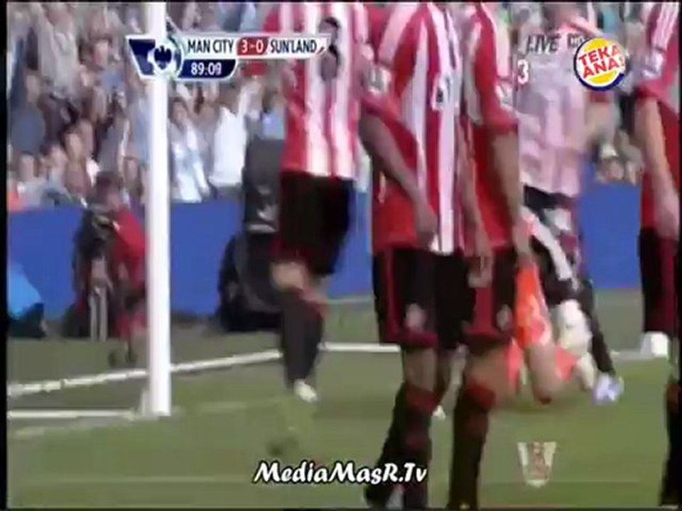 أهداف مباراة مانشستر سيتي 3-0 سندرلاند - الجولة الـ 7