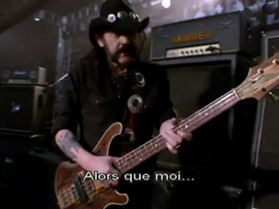 Lemmy et sa basse
