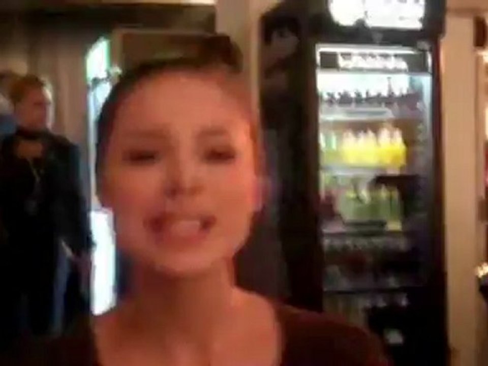 Lena beim 'Comet 2011' - VIP Bereich