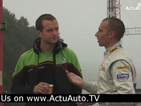 Alex Bengué teste la Skoda Fabia S2000