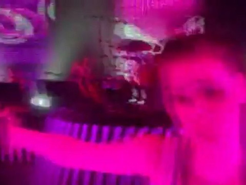 Lena bei den Tourproben