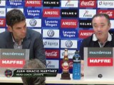 Juan Ignacio Martínez: ''Es el tercer año consecutivo que disputamos el derbi''