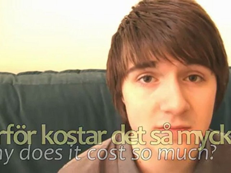 Swedish with Steve Episode 13  Asking questions, Part 2