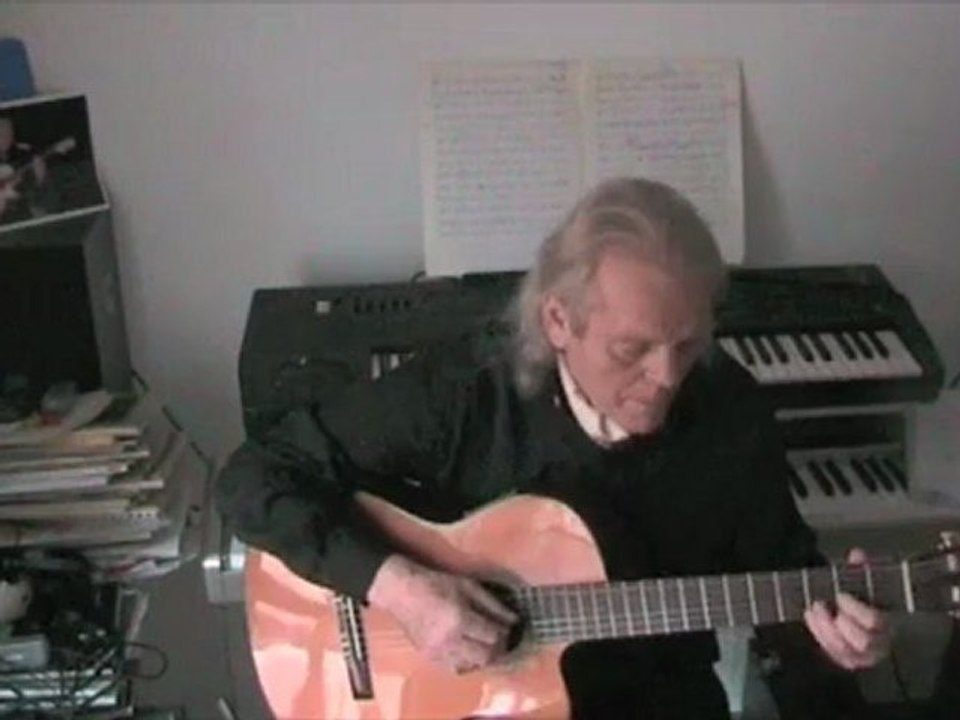 Quelques notes de guitare pour une amie