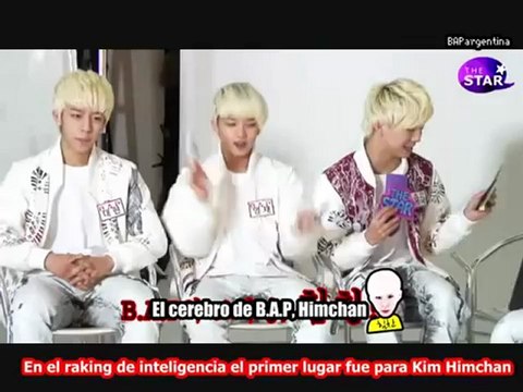 [ESP] B.A.P interview with 'the star' (2_2)