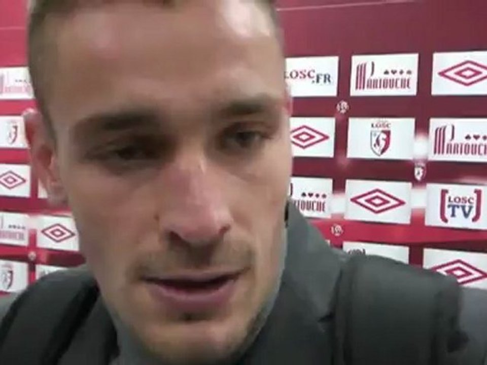 Mathieu Debuchy après LOSC-Ajaccio : "Nous avons fait le boulot, on a gagné"