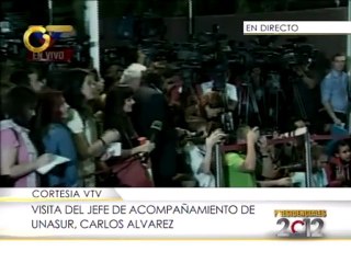 Jefe de acompañamiento de Unasur  llegó a Venezuela para observar la jornada electoral