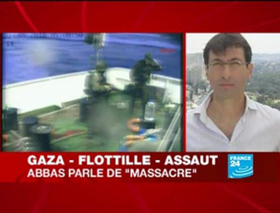 des terroristes israéliens massacre la flottille d'aide partie pour Gaza